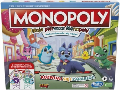 Gra planszowa Monopoly Moje Pierwsze Monopoly Hasbro