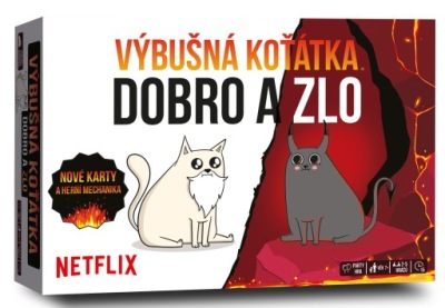ASMODEE Výbušná koťátka: Dobro a zlo