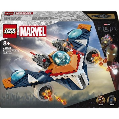 LEGO Super Heroes 76278 Rocket's Warbird kontra. Ronana