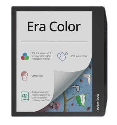 Čítačka ebook Pocketbook Era Color 32 GB 7 " čierna Farba E Ink Kaleido 3