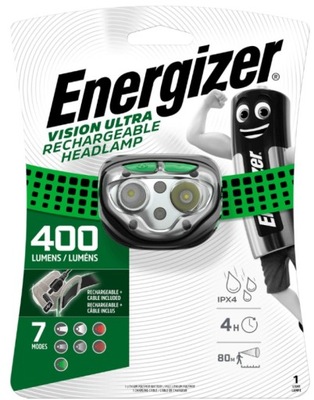 Čelová svítilna Energizer 400 lm LED