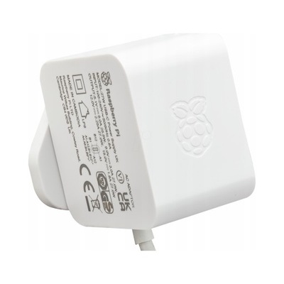 Raspberry Pi 5 27W USB-C Zasilacz Biały EU