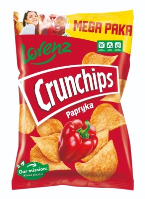 CHIPSY CRUNCHIPS PAPRYKA 200 g LBS