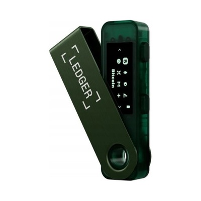 Portfel Ledger Nano S Plus emerald green