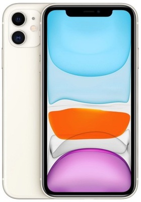 Smartfon Apple iPhone 11 64GB Biały OUT