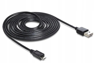 Kabel USB - microUSB typ B Delock 5 m microUSB