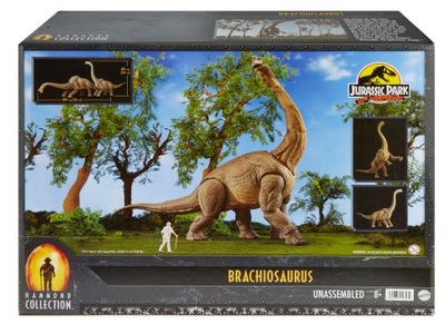 Jurassic World 30 rocznica Brachiozaur Figurka dinozaura HNY77 80 cm