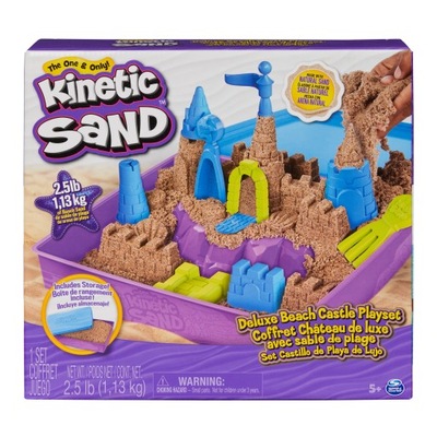 KINETIC SAND ZAMEK NA PLAZY