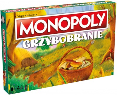 Monopoly - Grzybobranie gra 01340 WINNING MOVES