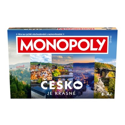 Winning Moves MONOPOLY Wonders of Czech ver. CZ