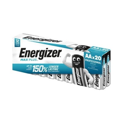 Baterie Energizer MAX PLUS AA Industrial - 20 ks
