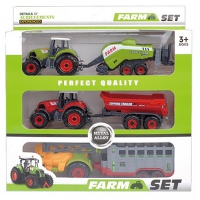 maszyny rolnicze zestaw traktorów