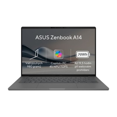 Notebook Asus Zenbook 14 (UX3407RA-OLED026X) 14" Qualcomm Snapdragon