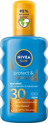 Nivea Sun Protect & Bronze SPF30+ intensywny spray