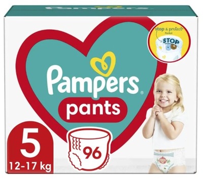 Pieluchomajtki Pampers Pants 5 96 szt