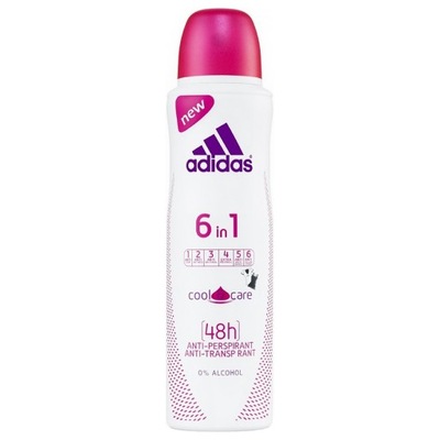 Adidas 6in1 Cool and Care dezodorant w sprayu 150 ml