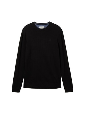 Sweter męski Tom Tailor r. M black