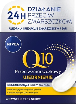 NIVEA Q10 UJĘDRNIENIE Przeciwzmarszczkowy krem