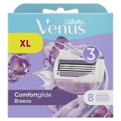 WKŁADY GILLETTE VENUS COMFORTGLIDE SPA BREEZE 8 SZT