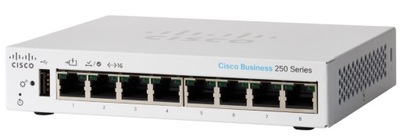 Switch Cisco CBS250-8T-D-EU