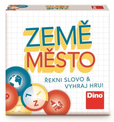 DINO Země Město cestovní hra