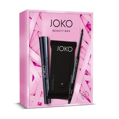 Joko Beauty Box 01 zestaw Mascara+kredka+chusteczki micelarne
