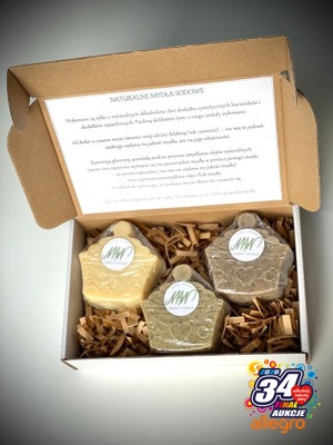 MYDŁA 100% NATURALNE HANDMADE "MUFFINKI"