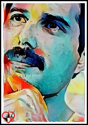 A2 PLAKAT MUZYCZNY MUZYKA ROCK ZESPÓŁ QUEEN FREDDIE MERCURY
