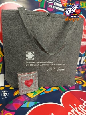 Filcowa torba oraz podkładki