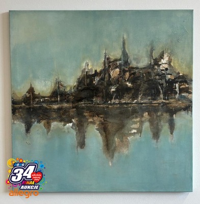 Obraz "Po tamtej stronie" akryl