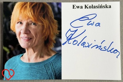 EWA KOLASIŃSKA - Autograf - Przemek Dzieciom
