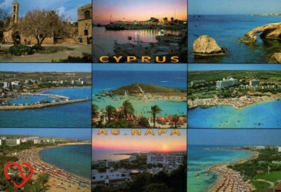Pocztówka / Cypr / Ayia Napa