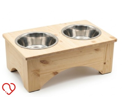 Stojak na miski dla psa lub kota