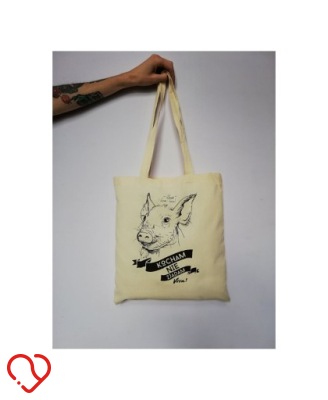 Torba KOCHAM NIE ZJADAM