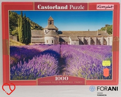 Puzzle 1000 Lavender field in Provence