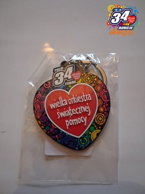 Brelok WOŚP 34 Finał
