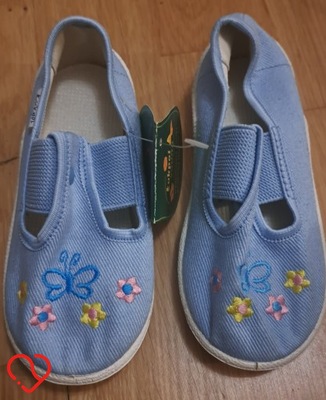 BUCIKI DZIECIĘCE NIEBIESKIE ŁUKPOL R.23