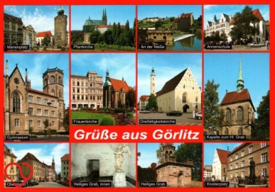 Pocztówka Europa/Niemcy/ Grüße aus Görlitz
