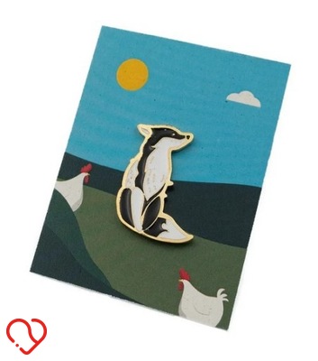 Pin LISEK - cel charytatywny