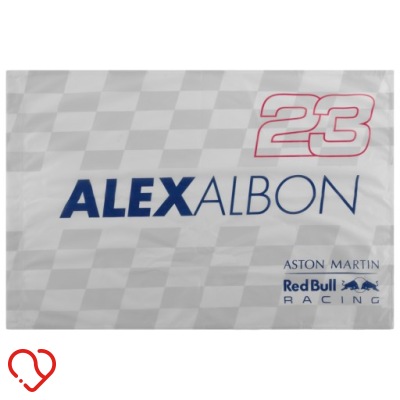 Flaga kibica F1 Red Bull Racing x Aston Martin Alex Albon FORMUŁA 1