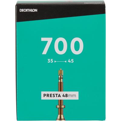 Внутренняя трубка 700x35/45 с клапаном Presta 48 мм