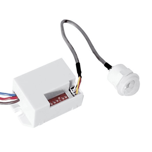 ДАТЧИК ДВИЖЕНИЯ СУМЕРКИ С ВНЕШНИМ ДАТЧИКОМ 360° для LED PIR 230V MINI