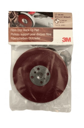 Шайба 3M красная ДЛЯ ВОЛОКОННЫХ ДИСКОВ 125 M14