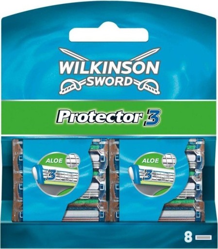 Оригинальные картриджи Wilkinson Protector 3 8 шт.