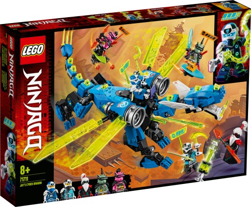 LEGO Bricks 71711 Кибердракон Ниндзяго Джея