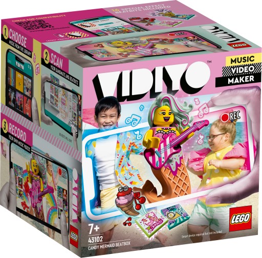 LEGO VIDIYO 43102 Битбокс «Конфетная русалка»