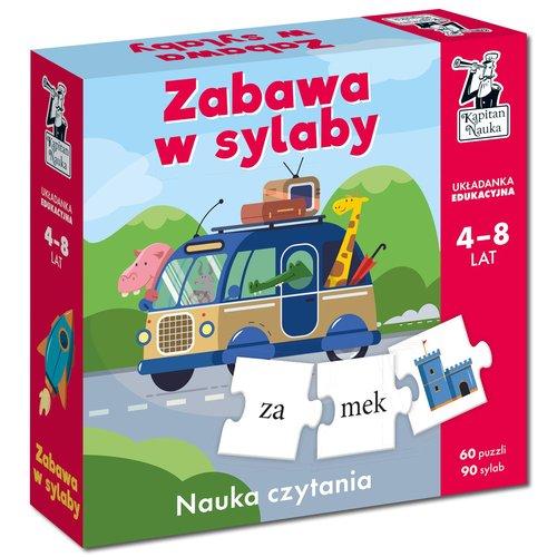 Слоговая игра для детей 4-8 лет. Развивающая головоломка
