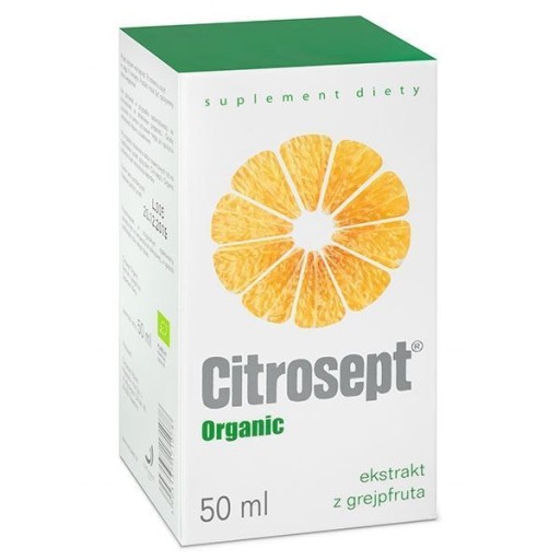 Citrosept Organic грейпфрутовые капли 50 мл