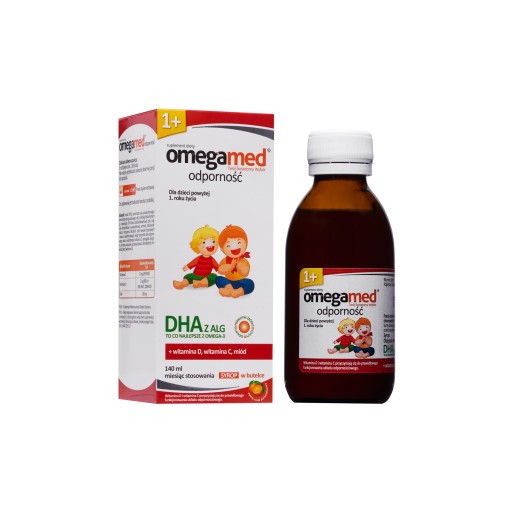 OMEGAMED ODPORNOŚĆ 1+ SYROP 140 ML