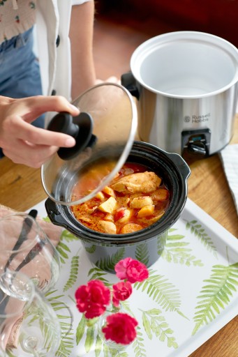 Russell Hobbs 25570-56 мультиварка 2 л серебристый/серый 145 Вт